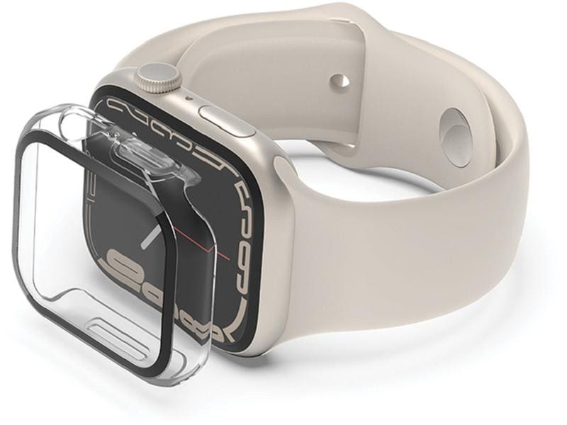 Belkin Displayschutz TemperedCurve 2-in1 Apple Watch 7 Tran Displayschutz für die Apple Watch Series 7/SE/6/5/4 (40/41 mm)