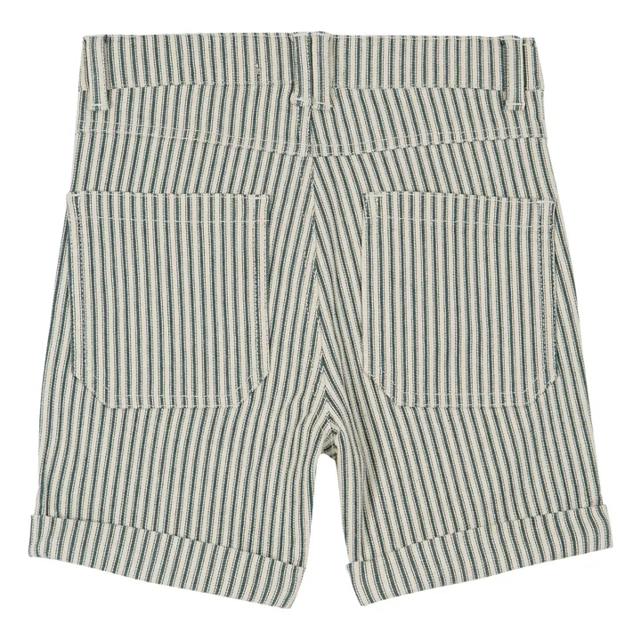 Emile et Ida Short Rayé | Vert
