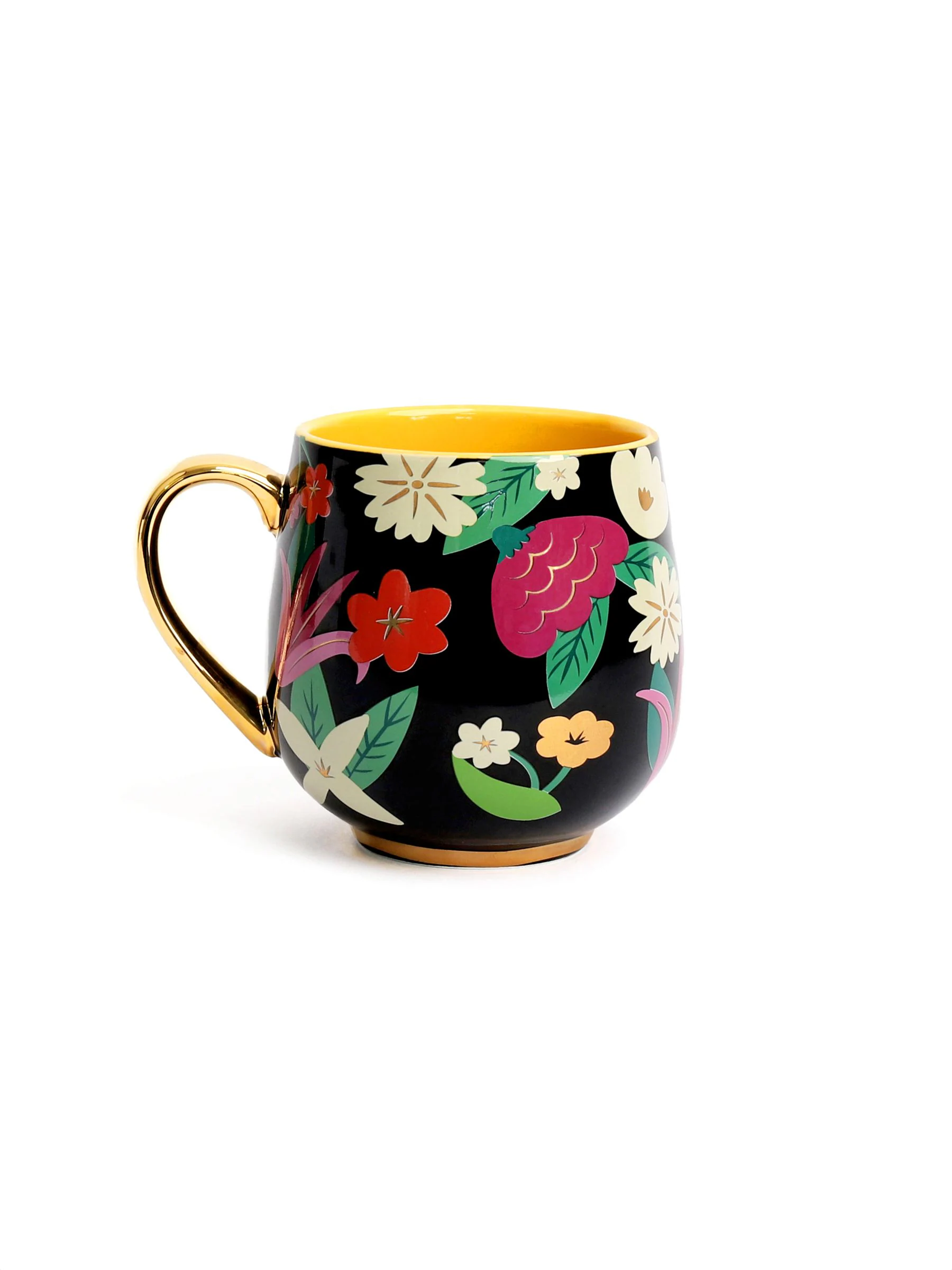 Tache - Set van afgeronde mokken met bloemenprint