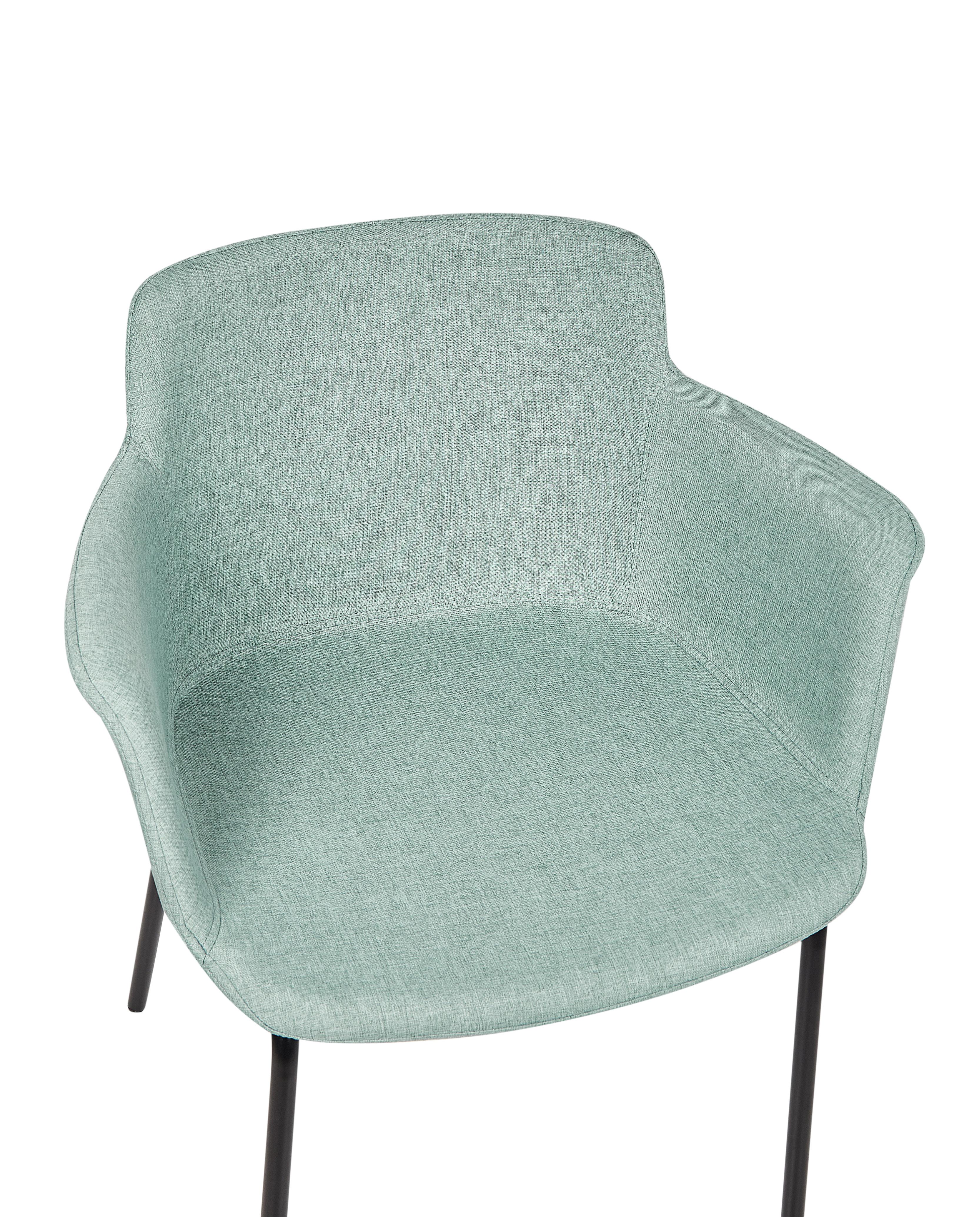 Set van 2 eetkamerstoelen BELFIELD Mintgroen