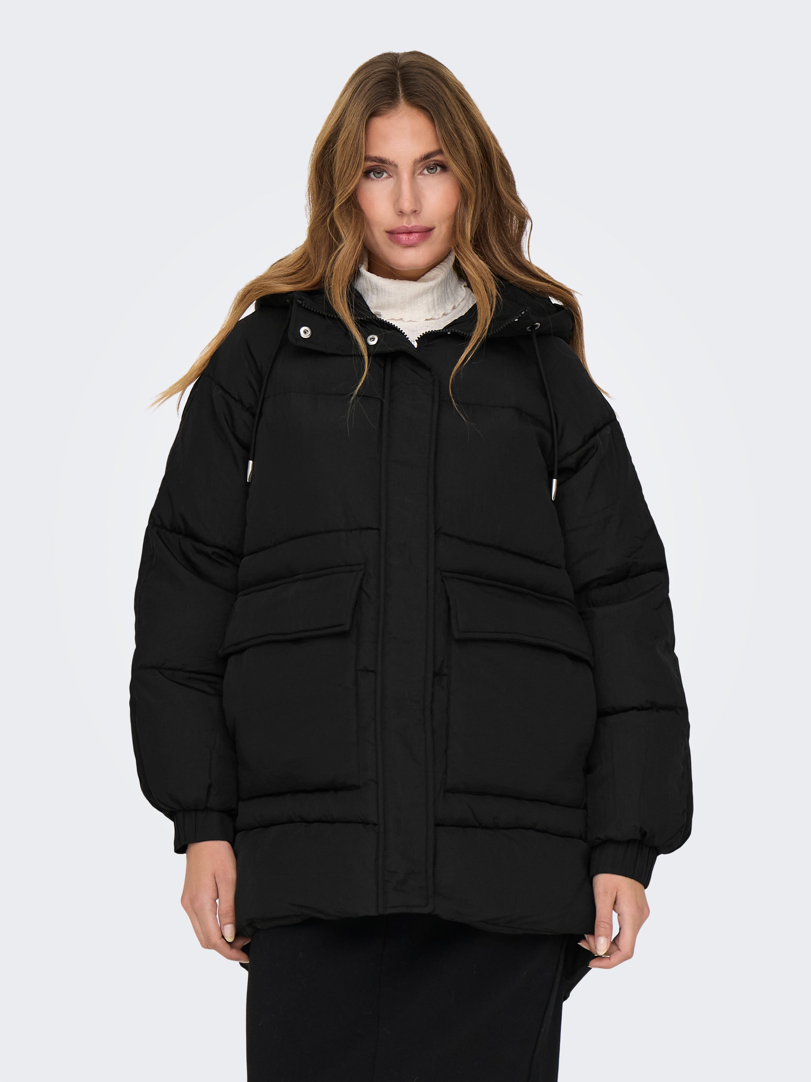 ONLFIE Steppmantel Black