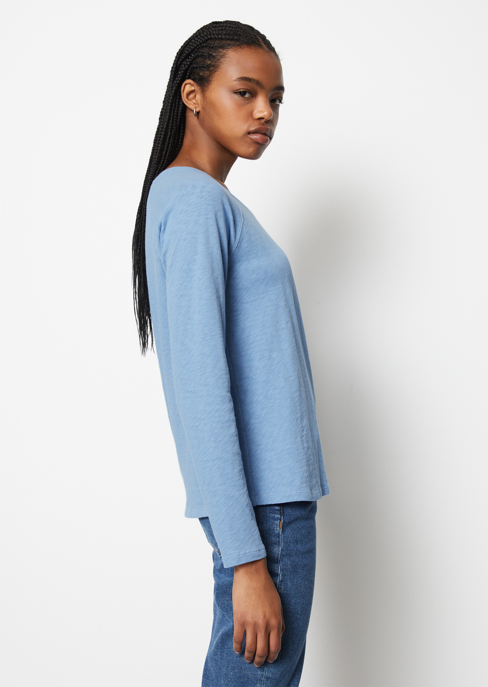 DfC Longsleeve relaxedaus Slub-Jersey