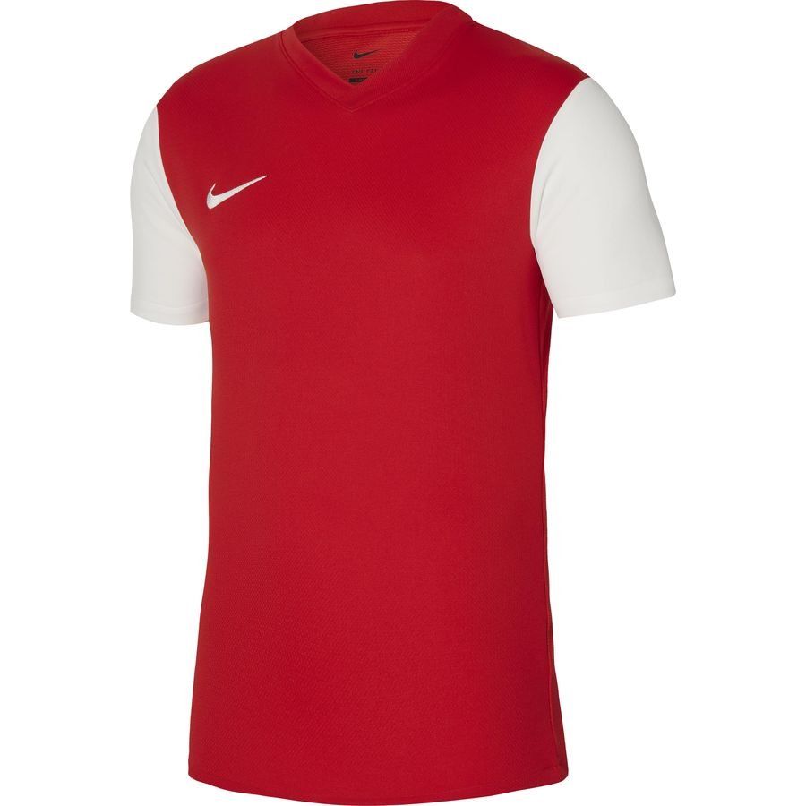 Nike Maillot Tiempo Premier II - Rouge/Blanc