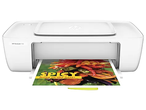 HP Deskjet 1110 - Printer - farve - blækprinter - A4 - 1200 x 1200 dpi - op til 7.5 spm (mono) / op til 5.5 spm (farve) - kapacitet: 60 ark - USB 2.0