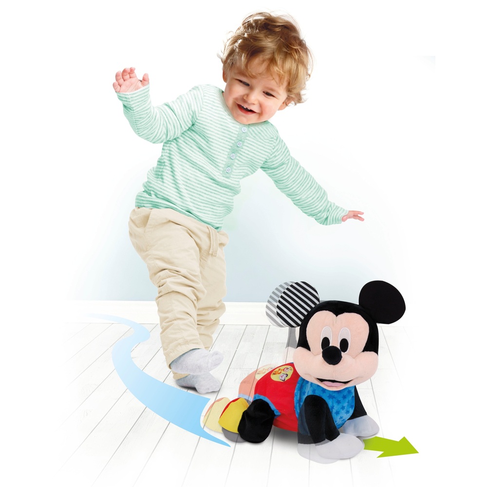 Clementoni Baby Baby Mickey Mouse Krabbel mit mir