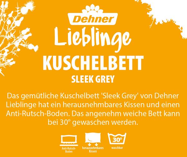 Dehner Lieblinge Kuschelbett Sleek, rechteckig