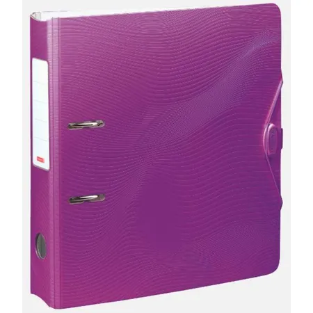 BRUNNEN Ordner „WAVE“ Colour Code purple, 7 cm, DIN A4