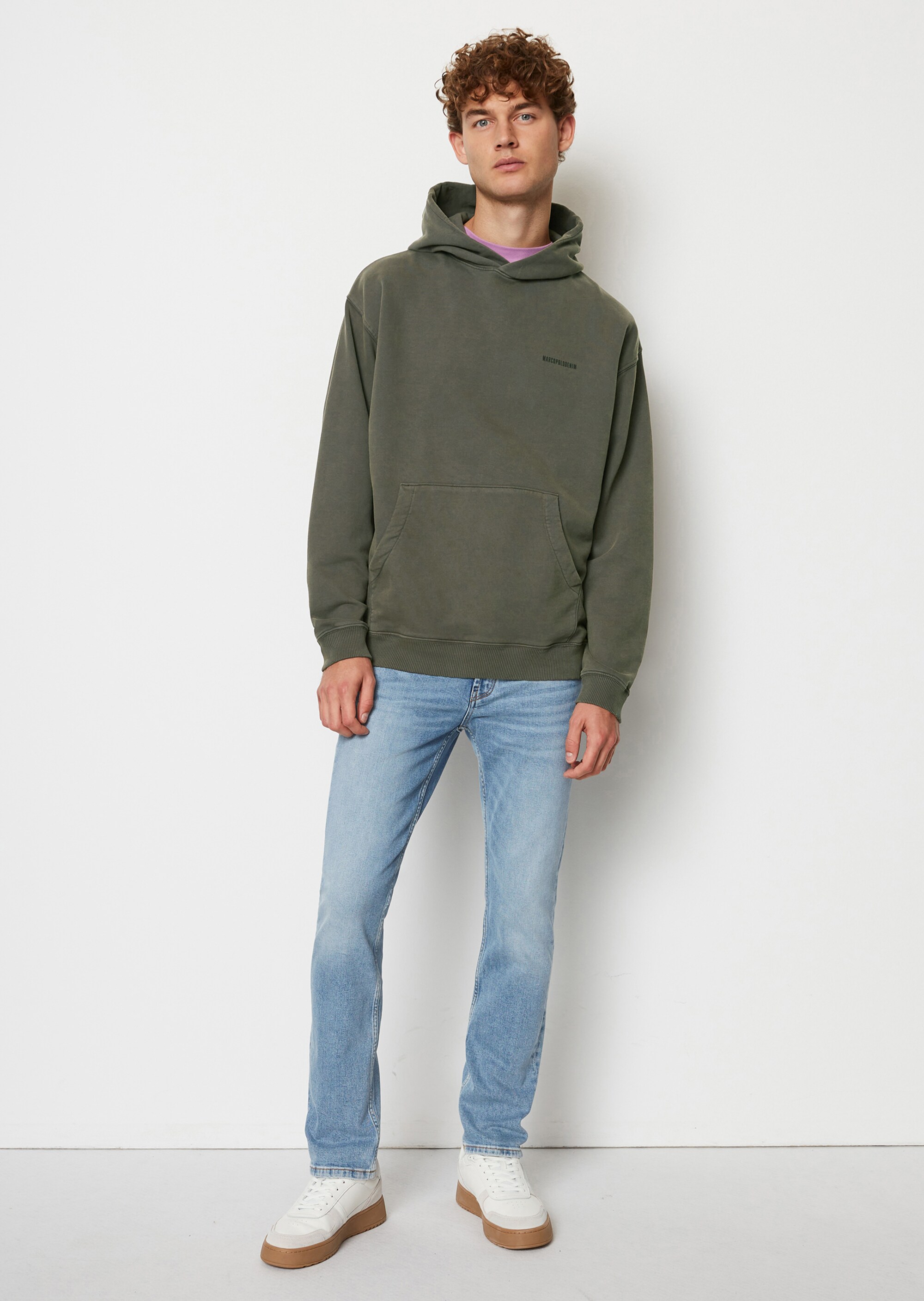 Hoodie relaxed mit großflächigem Rückenprint