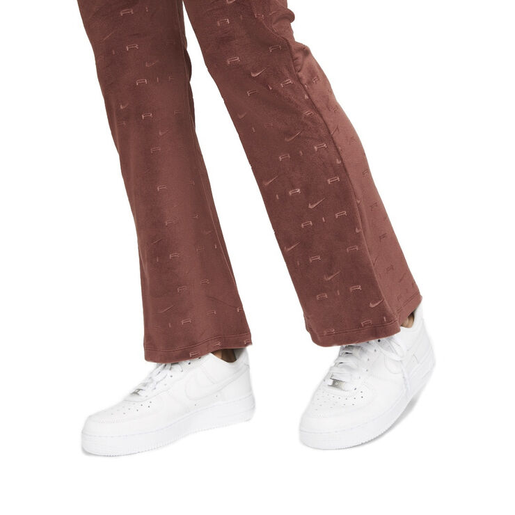 Nike air velour mid-rise pants Orange
