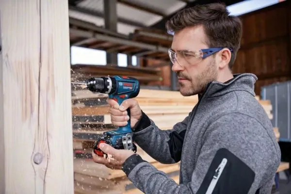 Bosch SLAGBOREMASKINE GSB 18V-90C 2X4AH L-BOXX