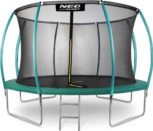 Neo-Sport NS-12C181 havetrampolin med indvendigt net 12,5 FT 374 cm
