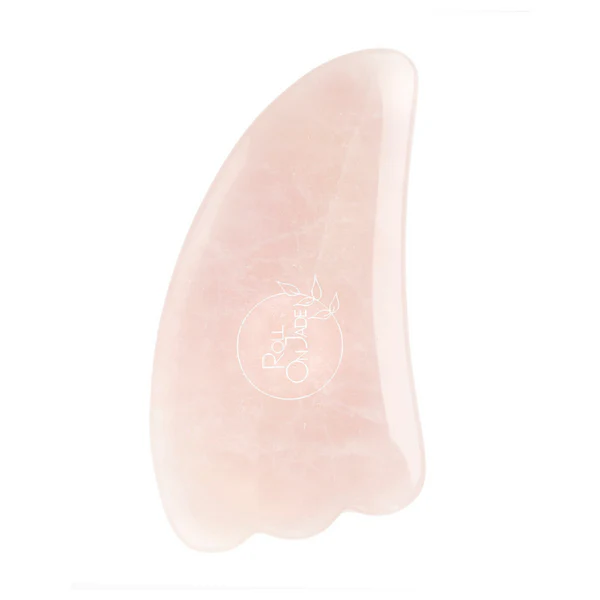 Roll-on Jade Le Gua Sha en Quartz Rose