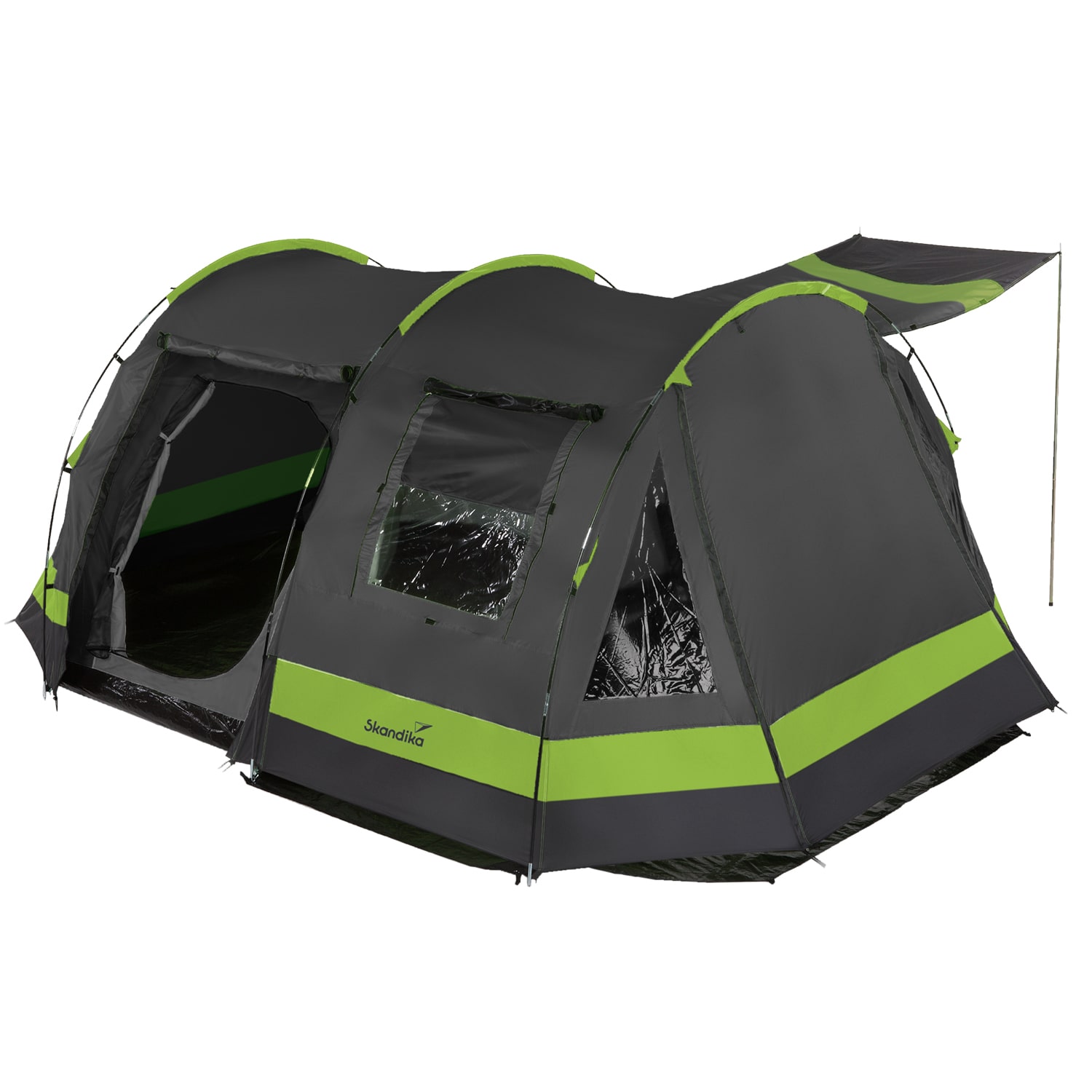 Skandika Kambo 4 tunneltent - black