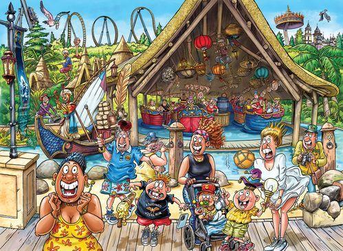 Jumbo - Wasgij Original Efteling - Legpuzzel - 1000 Stukjes - Karton