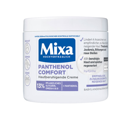 MIXA Panthenol Comfort Hautberuhigende Creme Creme 400 ml