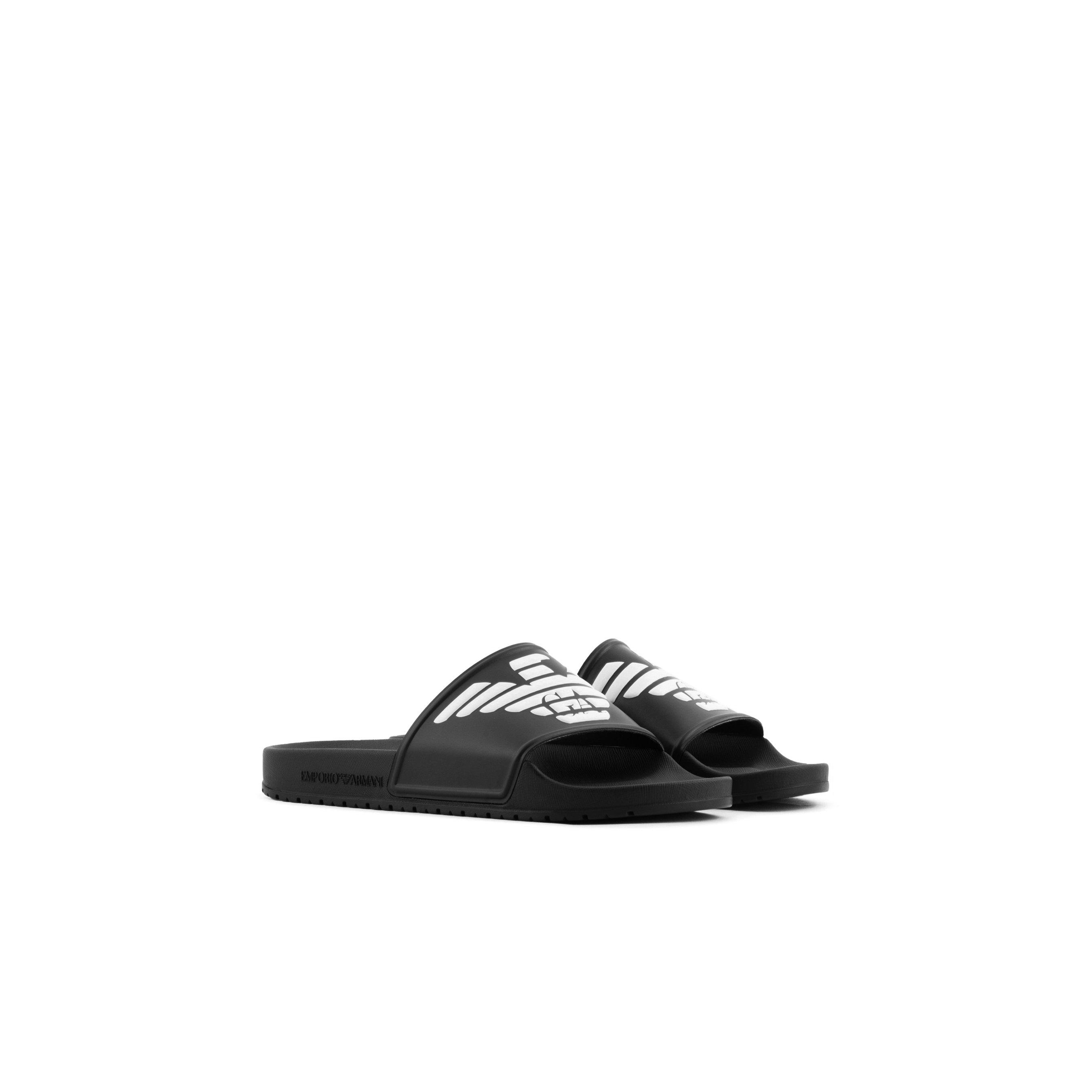 Emporio Armani Emporio Armani Slipper Pu-Eagle Log