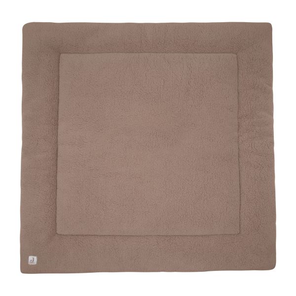 Jollein Boxkleed Box Cloudy Rib - Milky Coffee - 100×100 cm