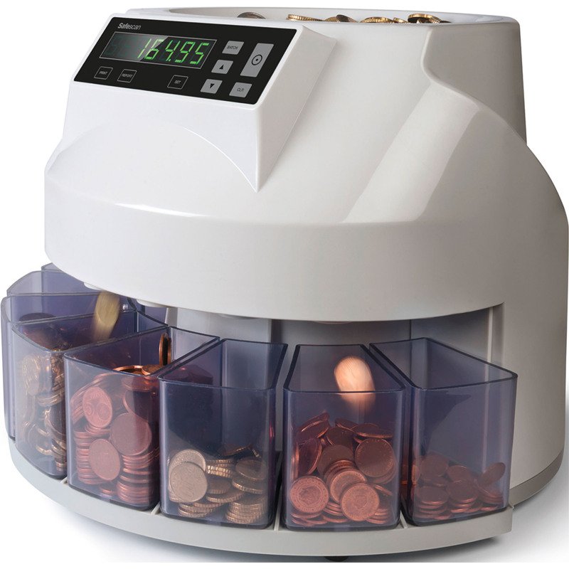 Safescan Compteuse trieuse de monnaie 1250