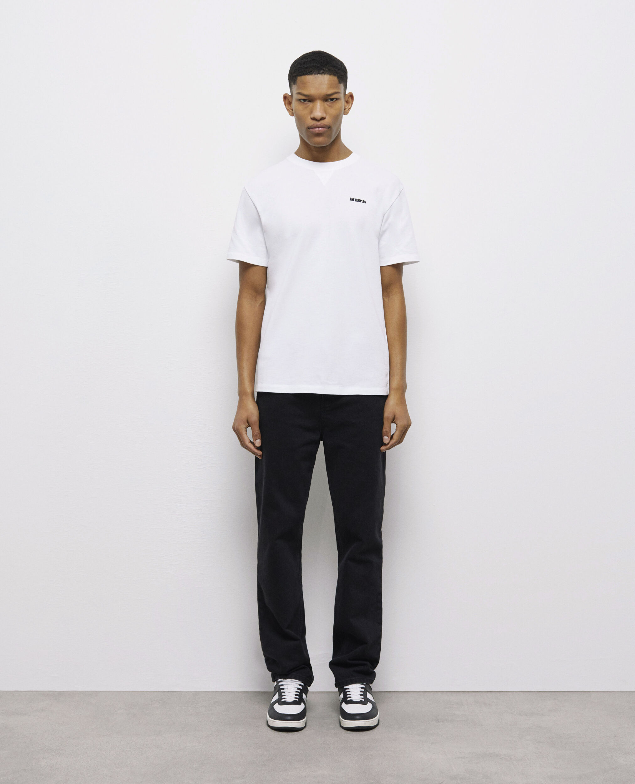 T-shirt logo The Kooples blanc