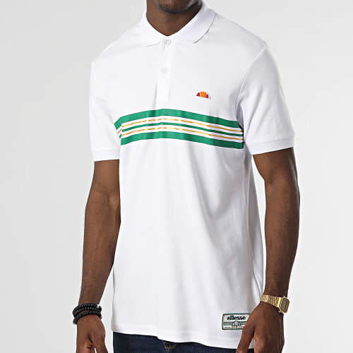 Polo A Manches Courtes Doppio SHN15016 Blanc