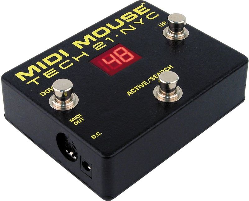 Tech 21 MIDI Mouse MIDI voetcontroller