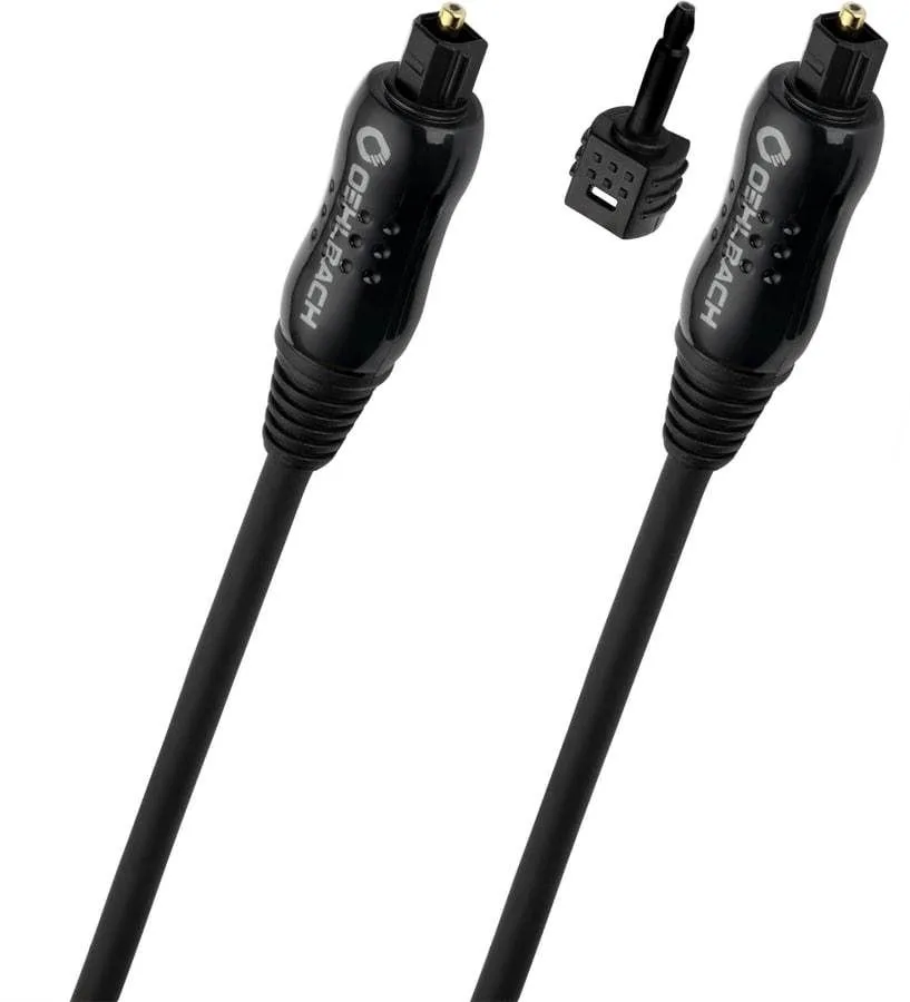 Oehlbach Opto Star Black (2 m) Câbles numériques optiques