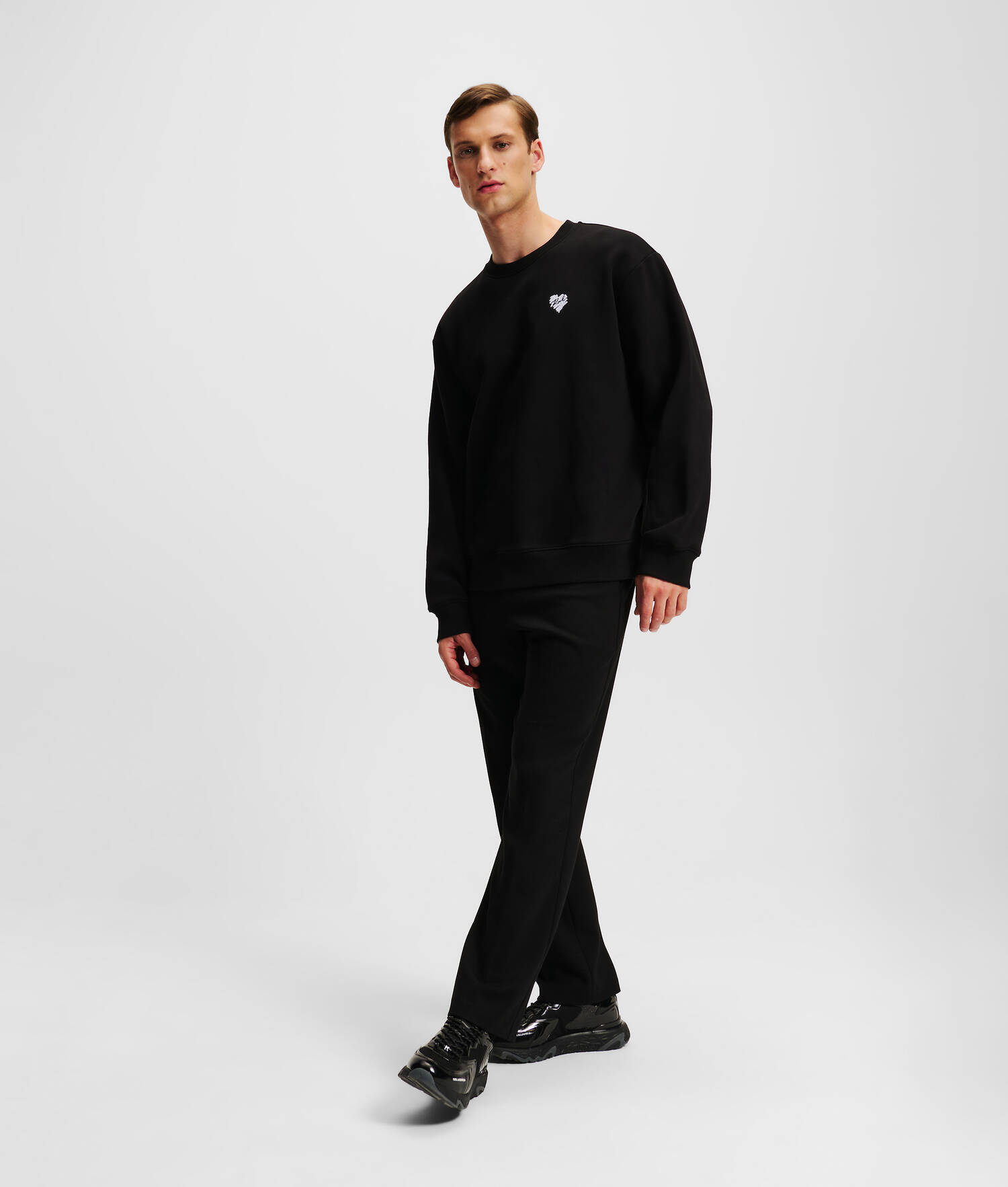 SWEAT-SHIRT K/HEART - Noir