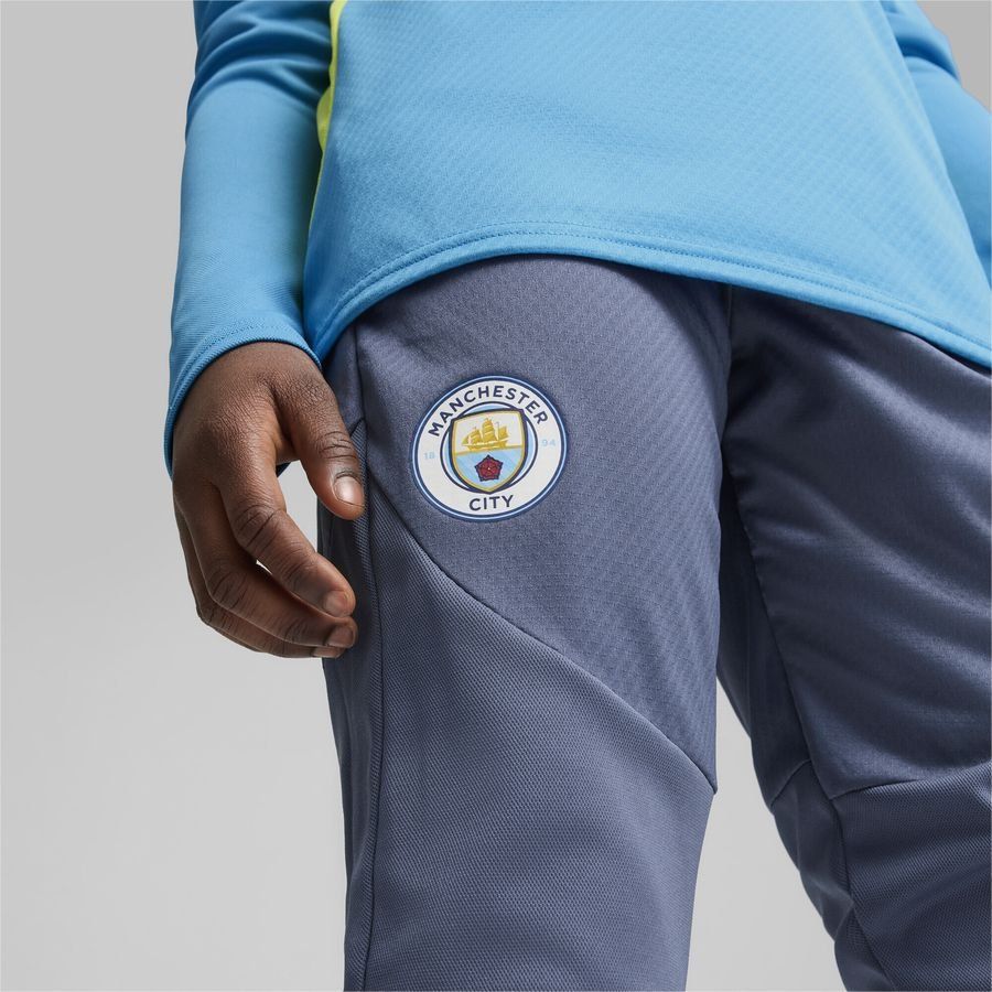 Manchester City Bas de Survêtement - Inky Blue/Magic Blue Enfant
