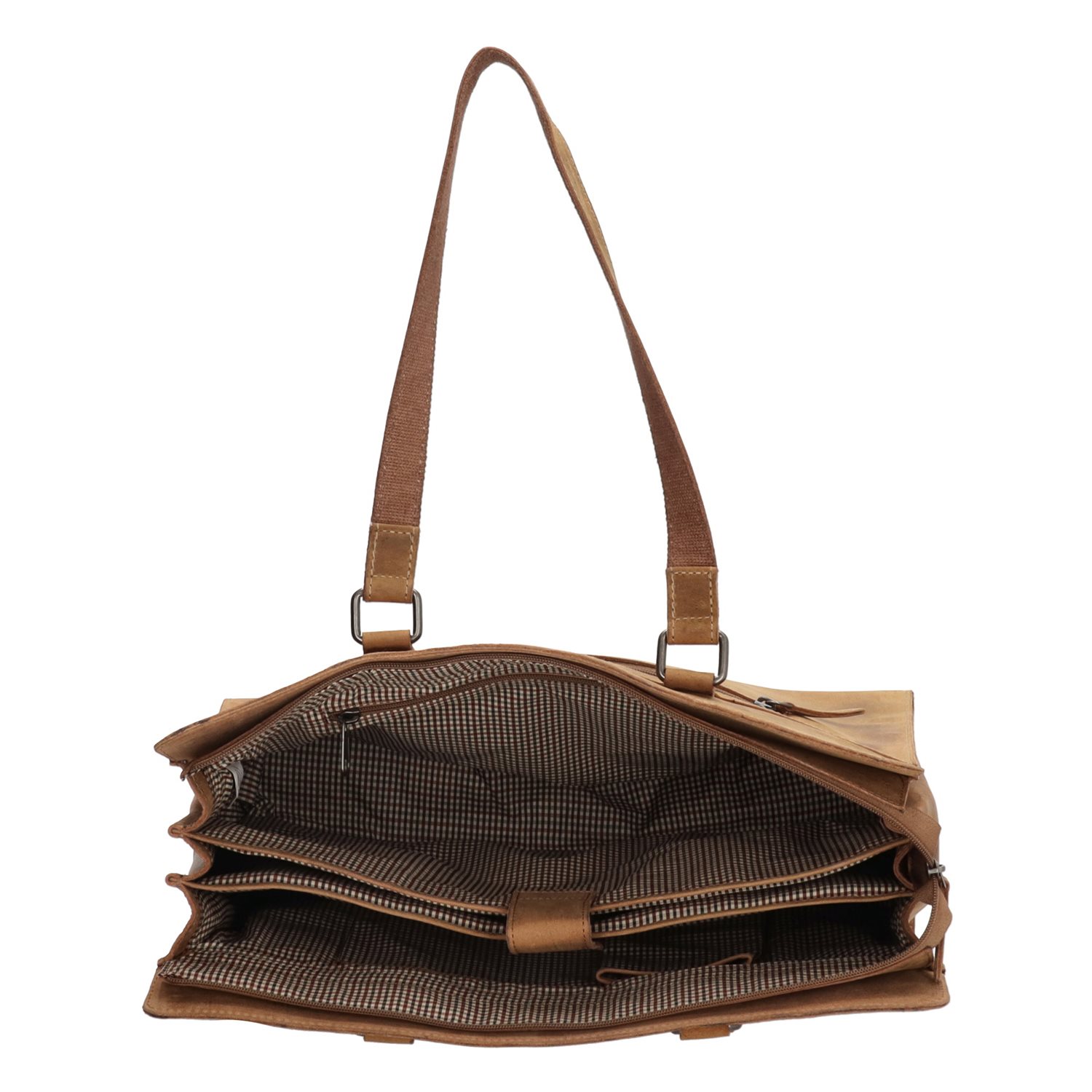 Hide & Stitches Idaho Eclipse Laptoptas bruin