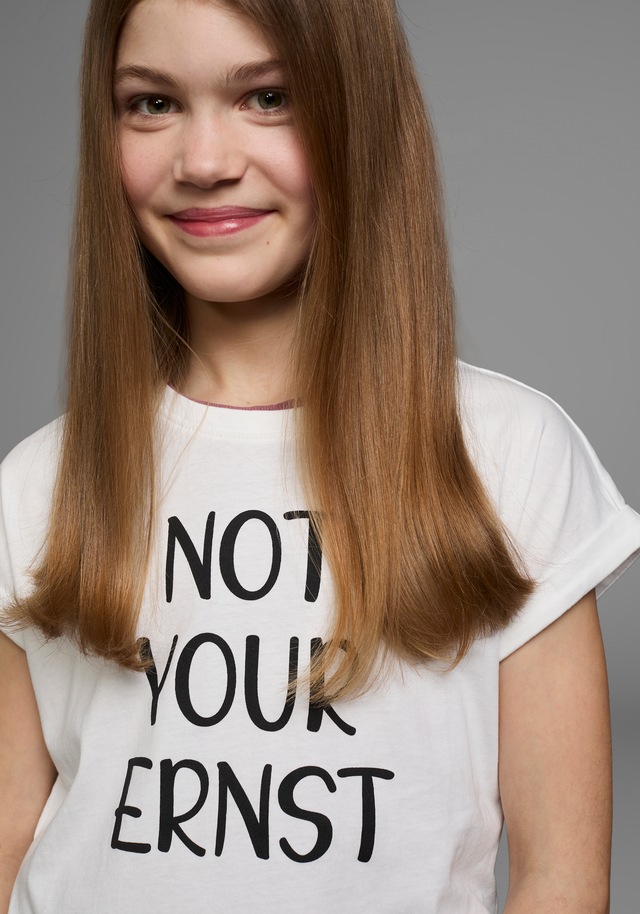 KIDSWORLD T-Shirt »NOT YOUR ERNST«, Kurzarm,  bedruckt,  Rundhalsausschnitt,  aus Baumwolle