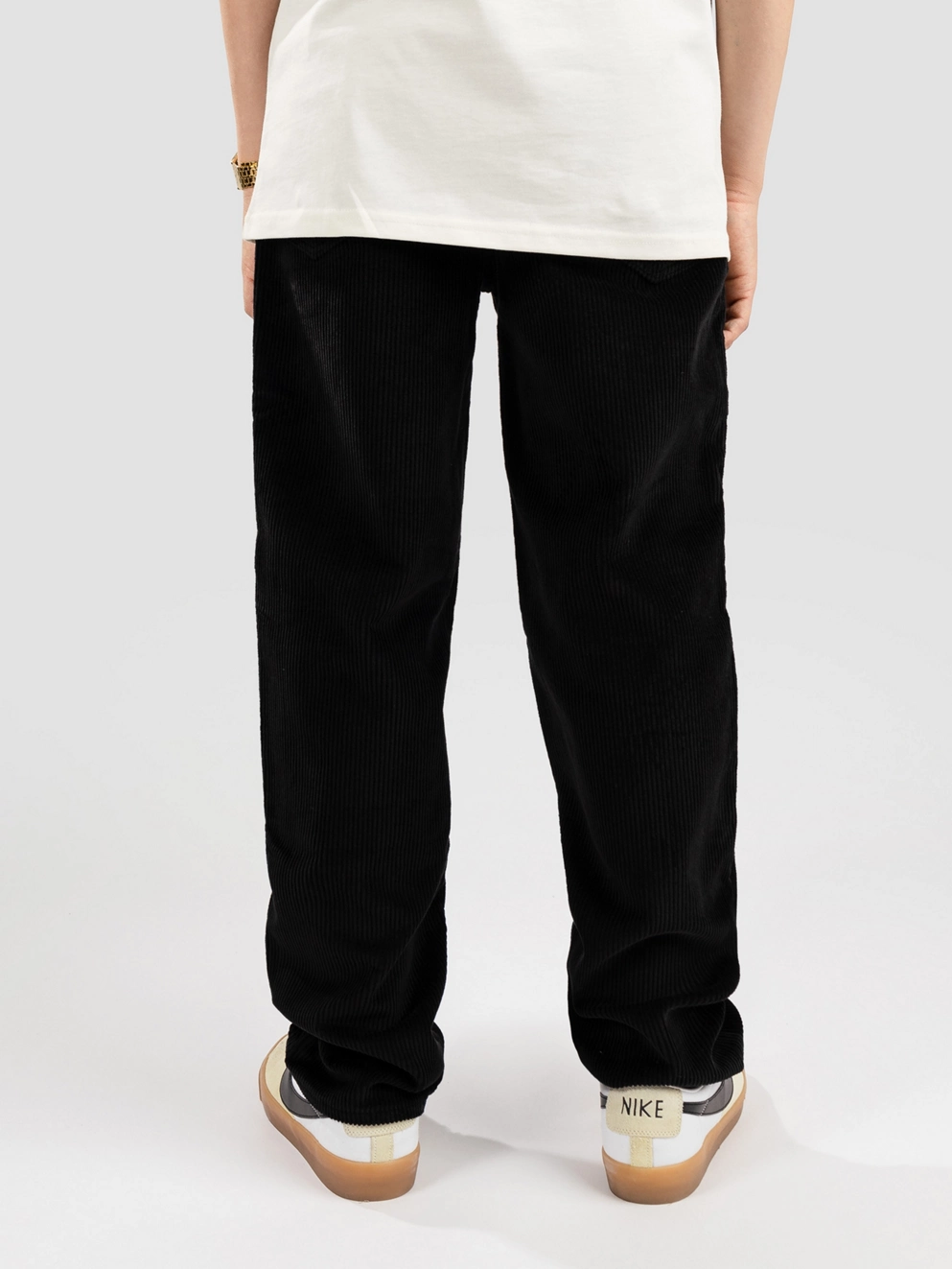Empyre Loose Fit Sk8 Cord Kids Pants black