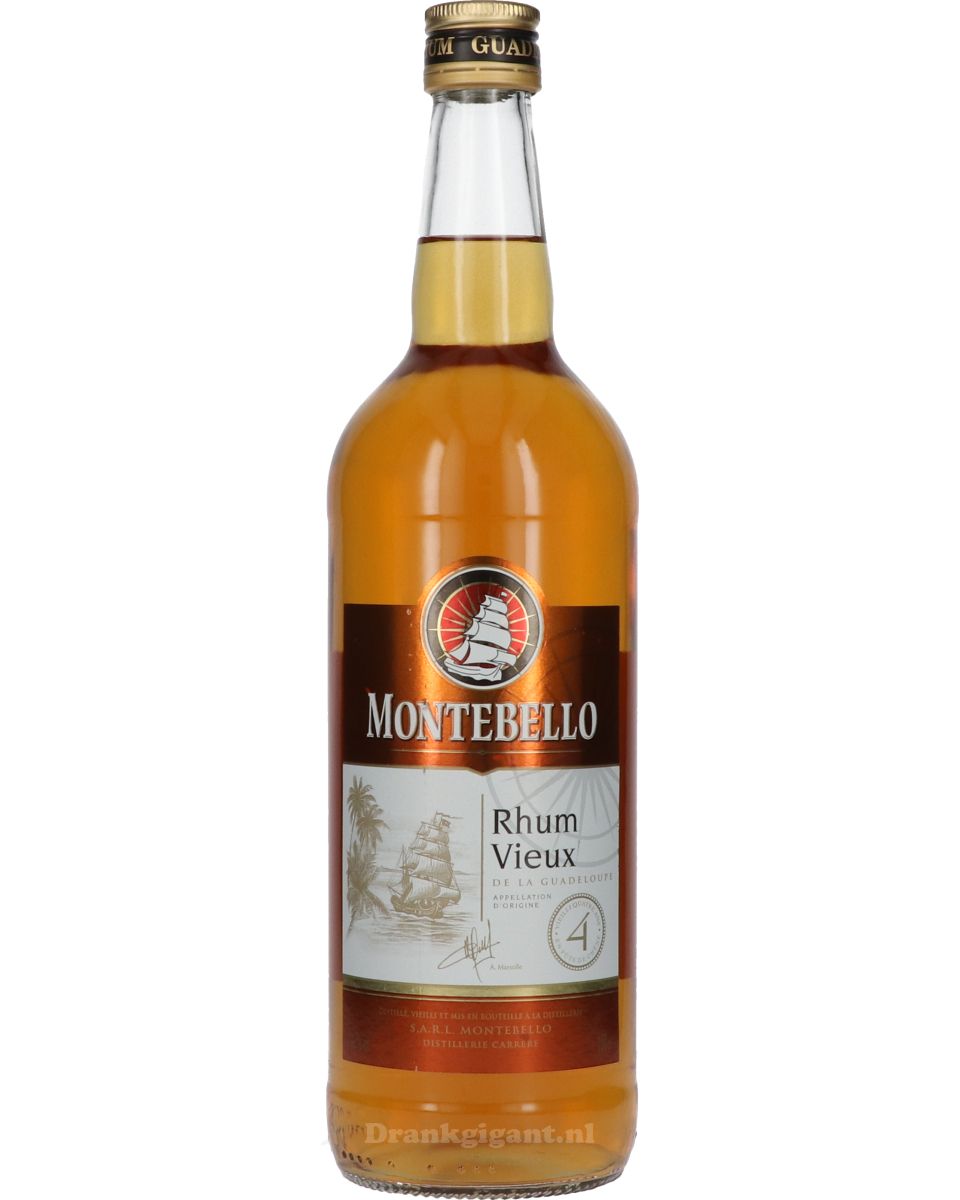 Montebello Rhum Vieux 4 Year 100 cl