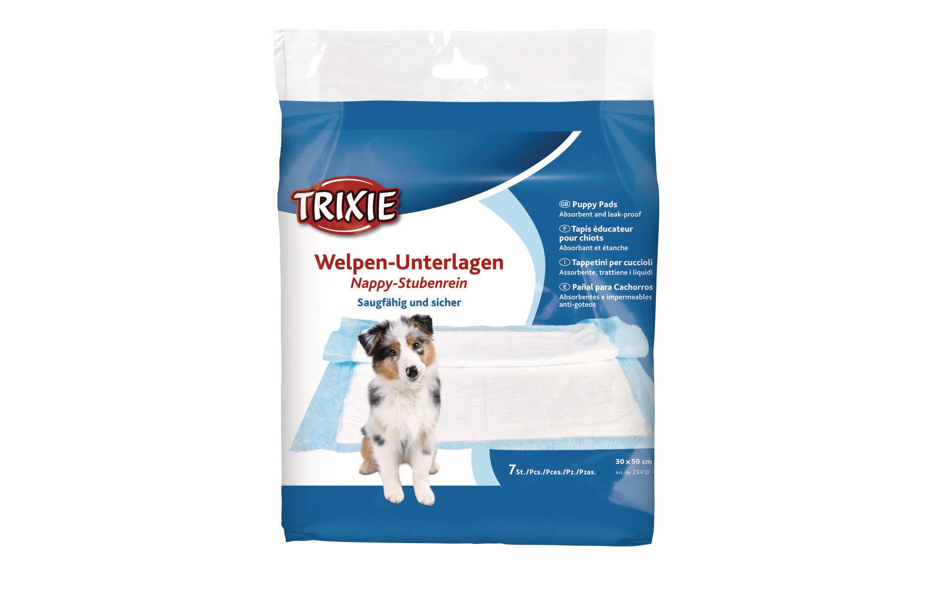 Hygiene-Unterlage Nappy Stubenrein, 30 x 50 cm, 7 Stk.Saugfähige Unterlage