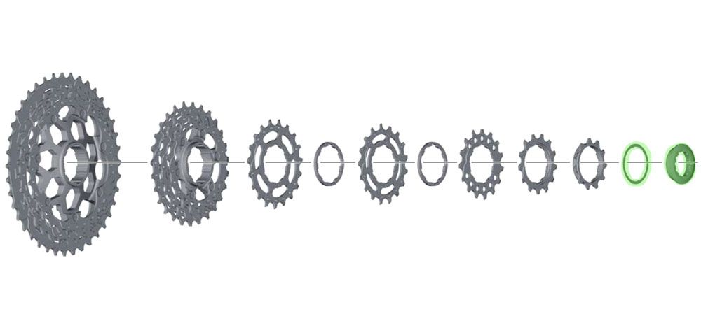Shimano Verschlussring mit Distanzring für CS-M8000 kaufen | Bike-Discount