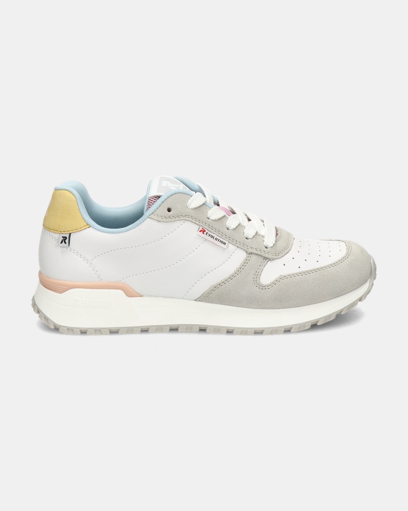 Rieker Lage sneakers  - wit