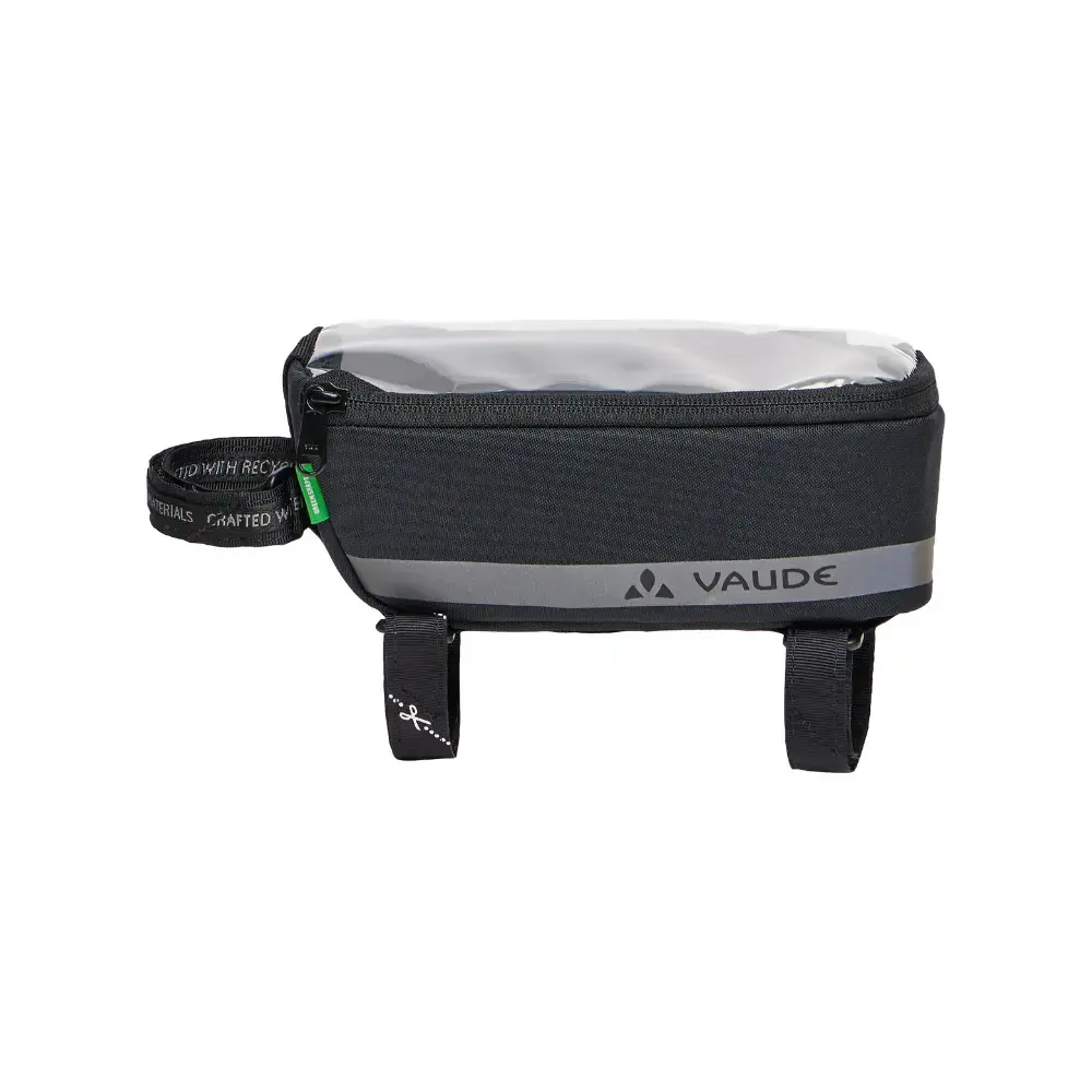 VAUDE Top Tube Phone Frametas Zwart