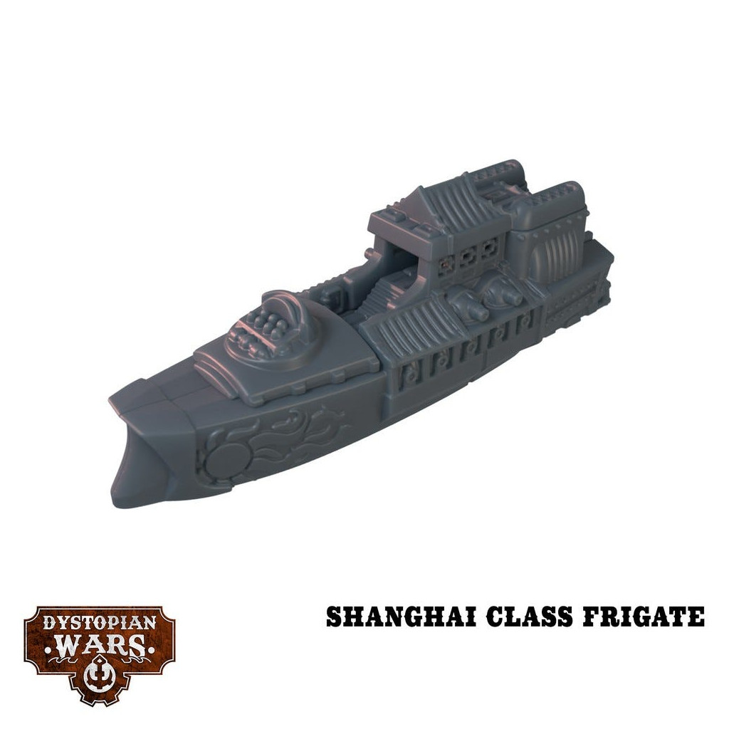 Dystopian Wars: Ning Jing Battlefleet Set