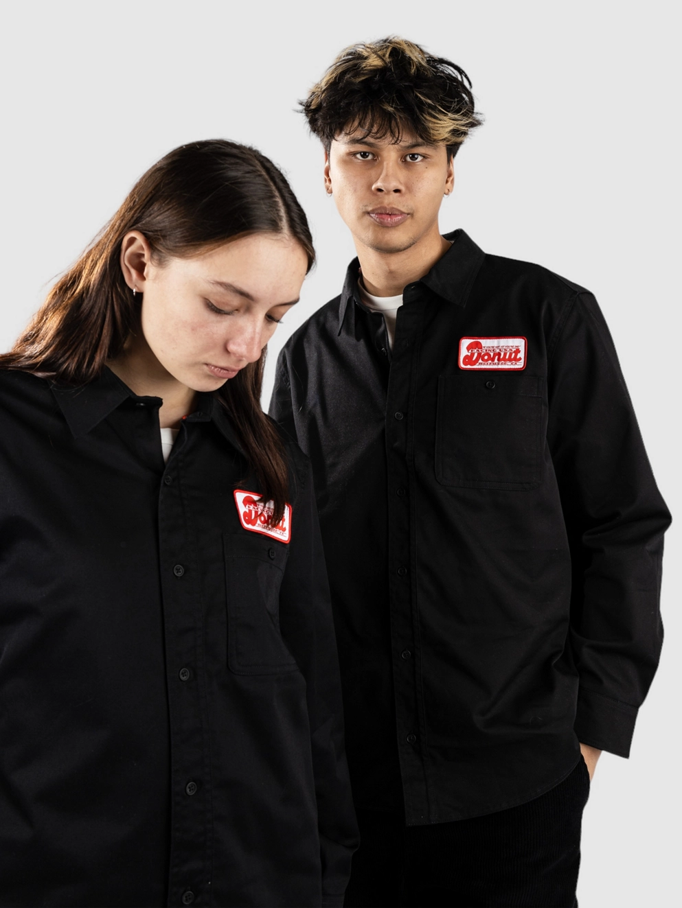 Donut Work Shirt black