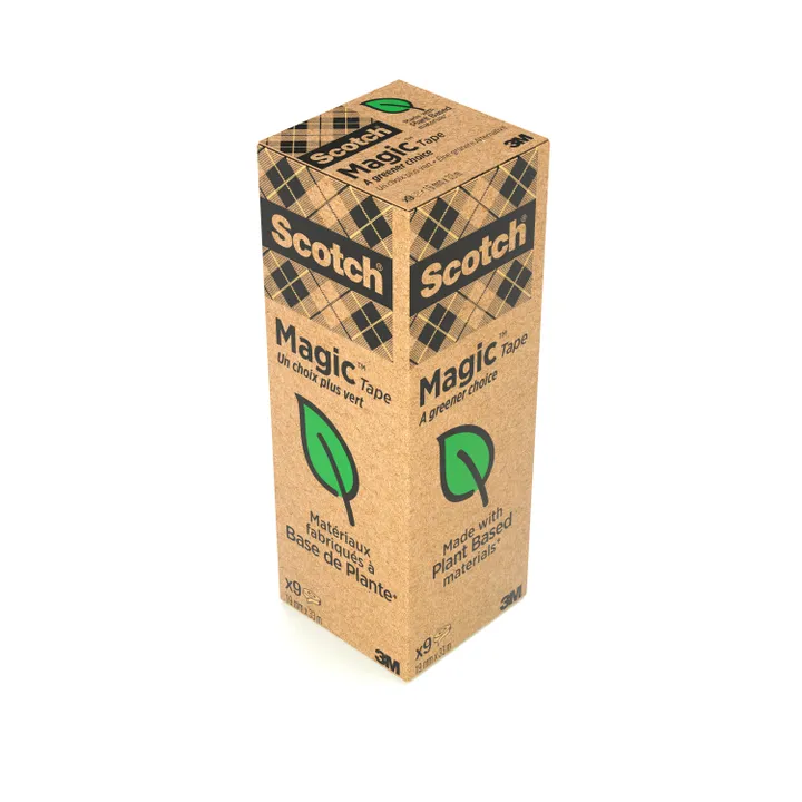 Kontortape Scotch® Magic™ 19 mm x 33m A Greener Choice - (9 ruller)