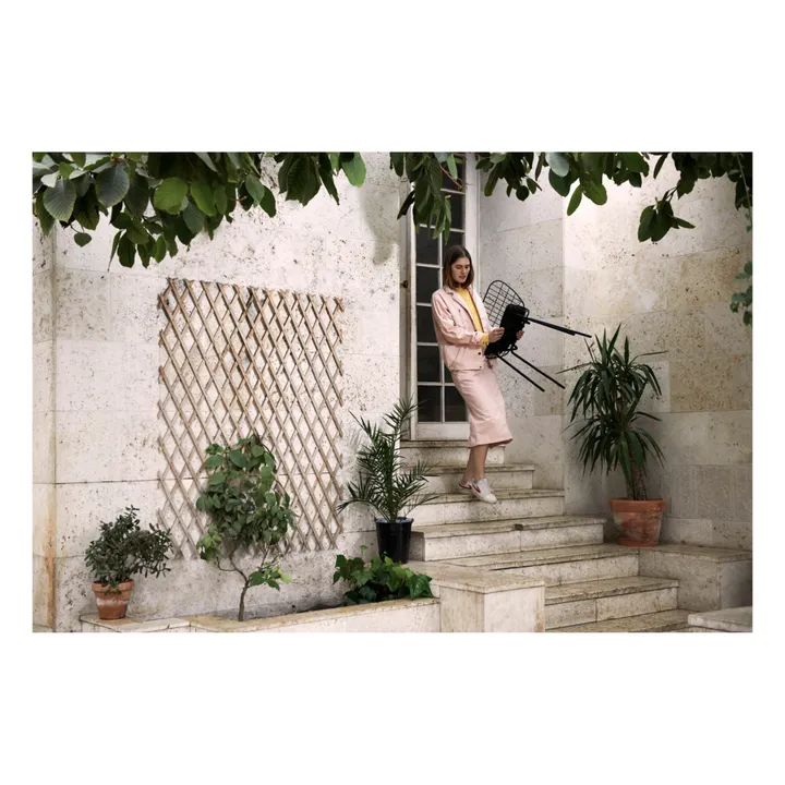 Audo Copenhagen Chaise outdoor String | Noir