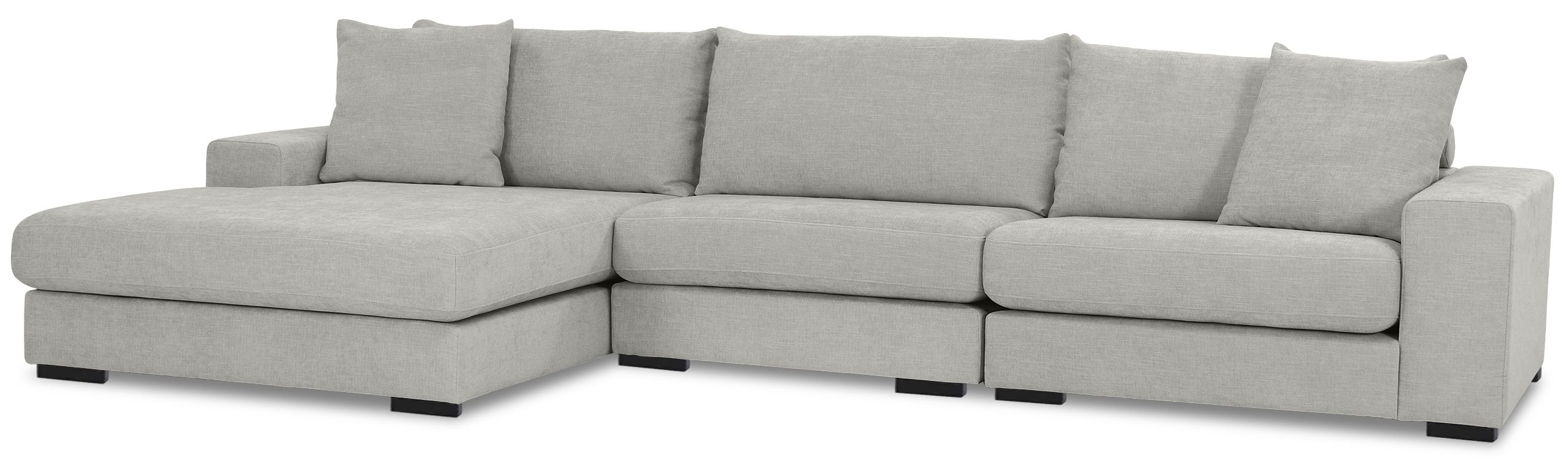 Loungebank stof Miami 01 Napels B303 x D180 x H87 cm