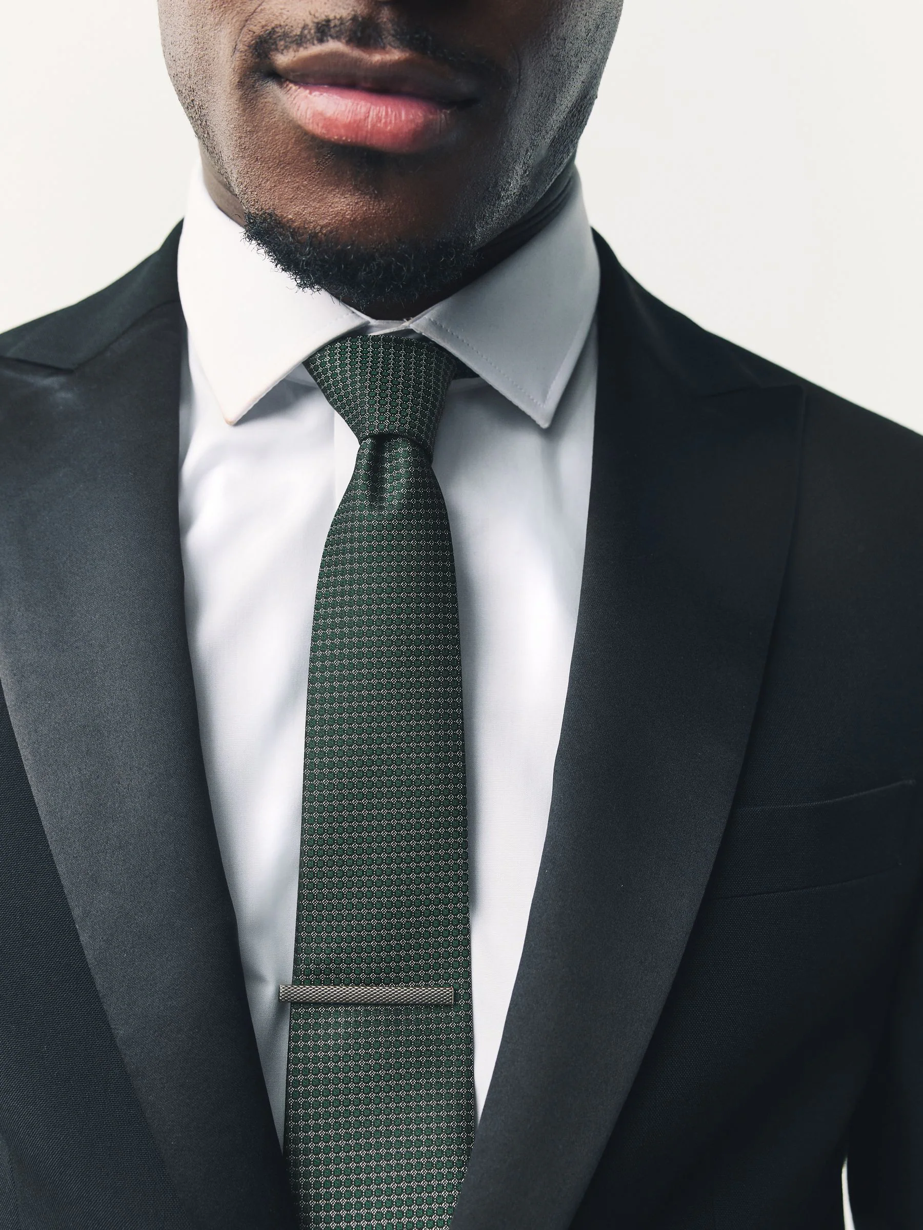 Groen - Textured Clip Ties 2 Pack