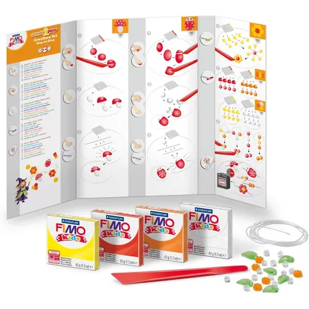 STAEDTLER® FIMO® kids Modelliermasse create&play Jewellery Set Flower