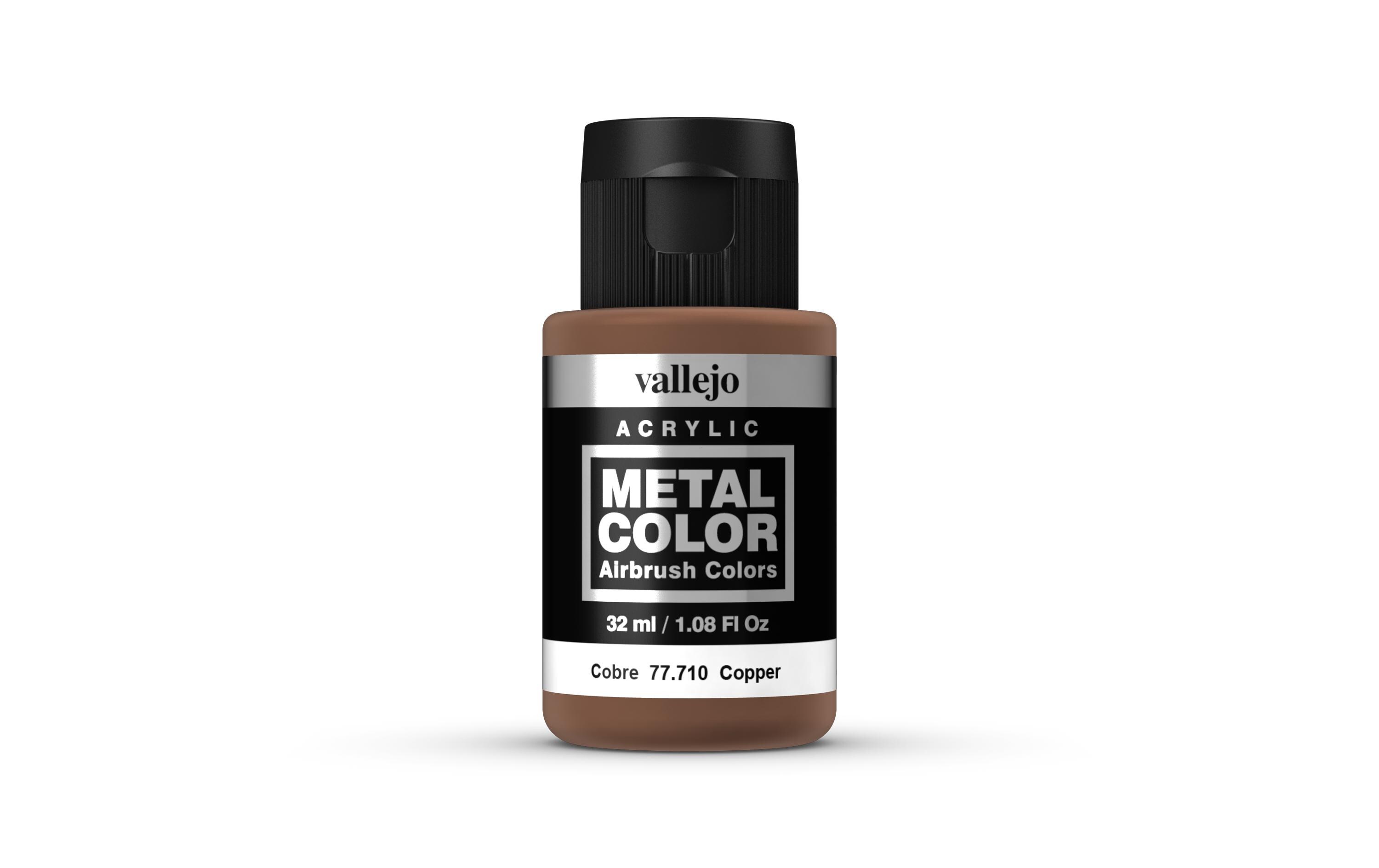 Airbrushfarbe Metallic Copper 32 mlAirbrush Metal Color – Kupfer