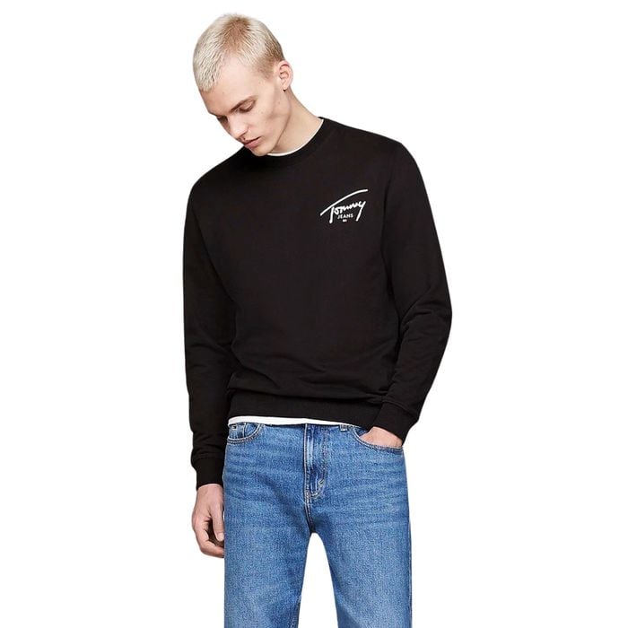 Tommy Hilfiger Signature Logo Sweater Heren