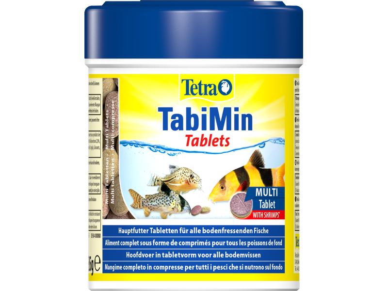 Tetra Basisfutter TabiMin, 275 Tabs Hauptfutter-Tabletten für alle Bodenfische
