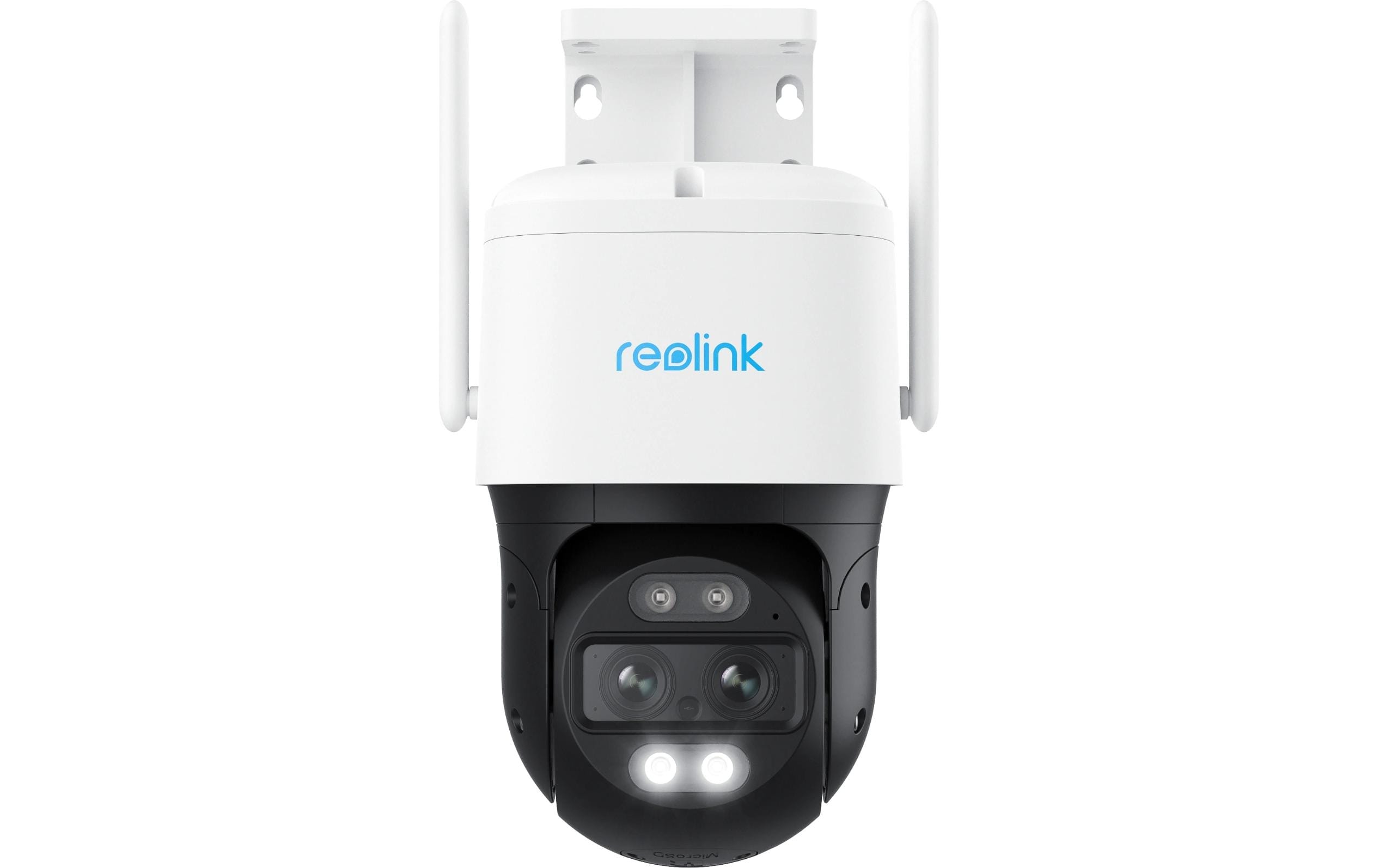 Netzwerkkamera Trackmix W760 4K PTZ Wifi<br>Wetterfeste 4K WLAN Dual-Kamera für Aussenbereiche mit Personen- & Fahrzeugerkennung