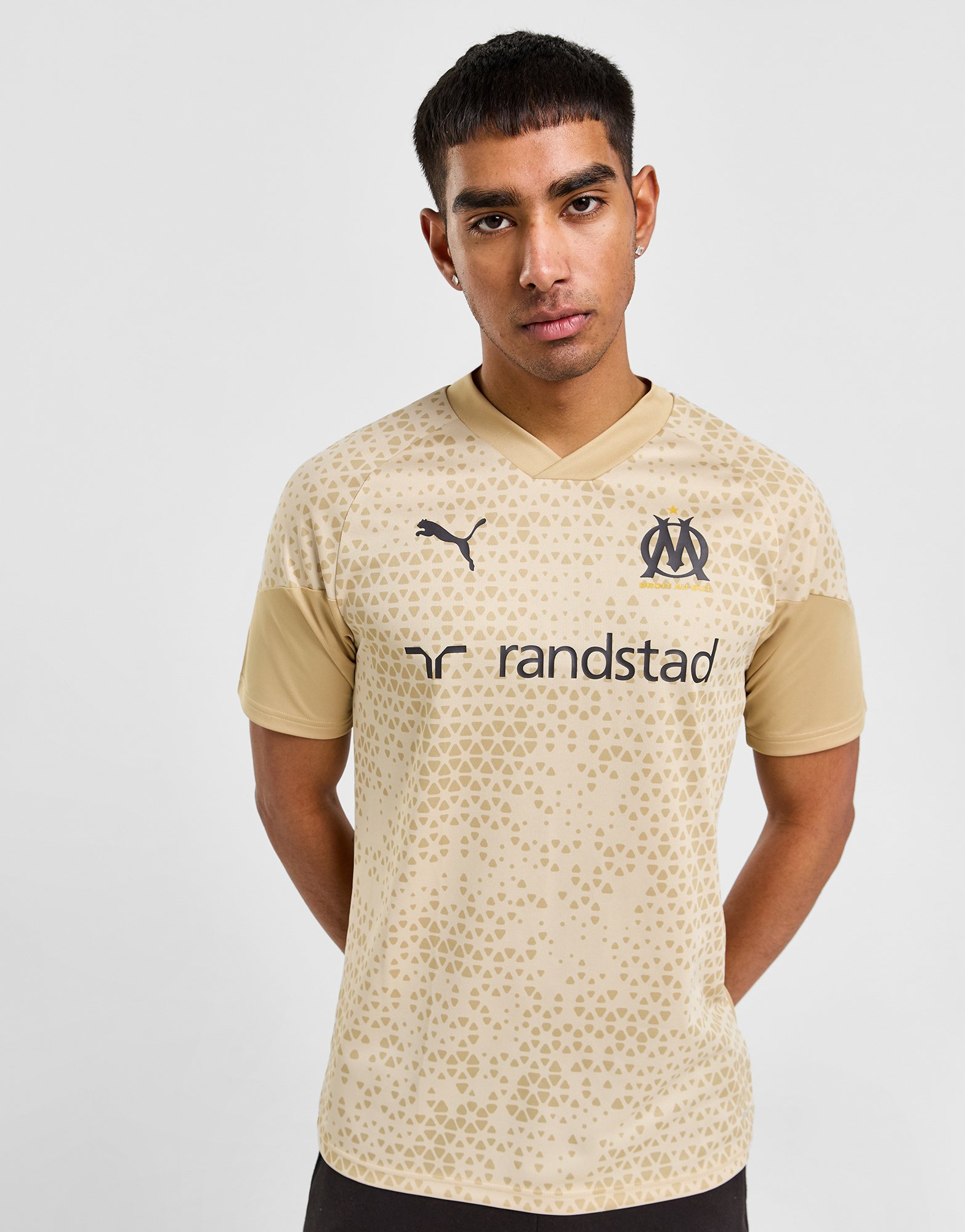 Puma Maillot d'entraînement Olympique Marseille Homme