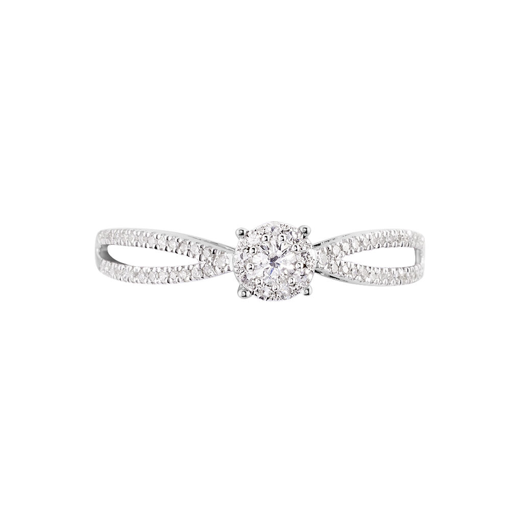 Bague Orphee Or Blanc Diamant