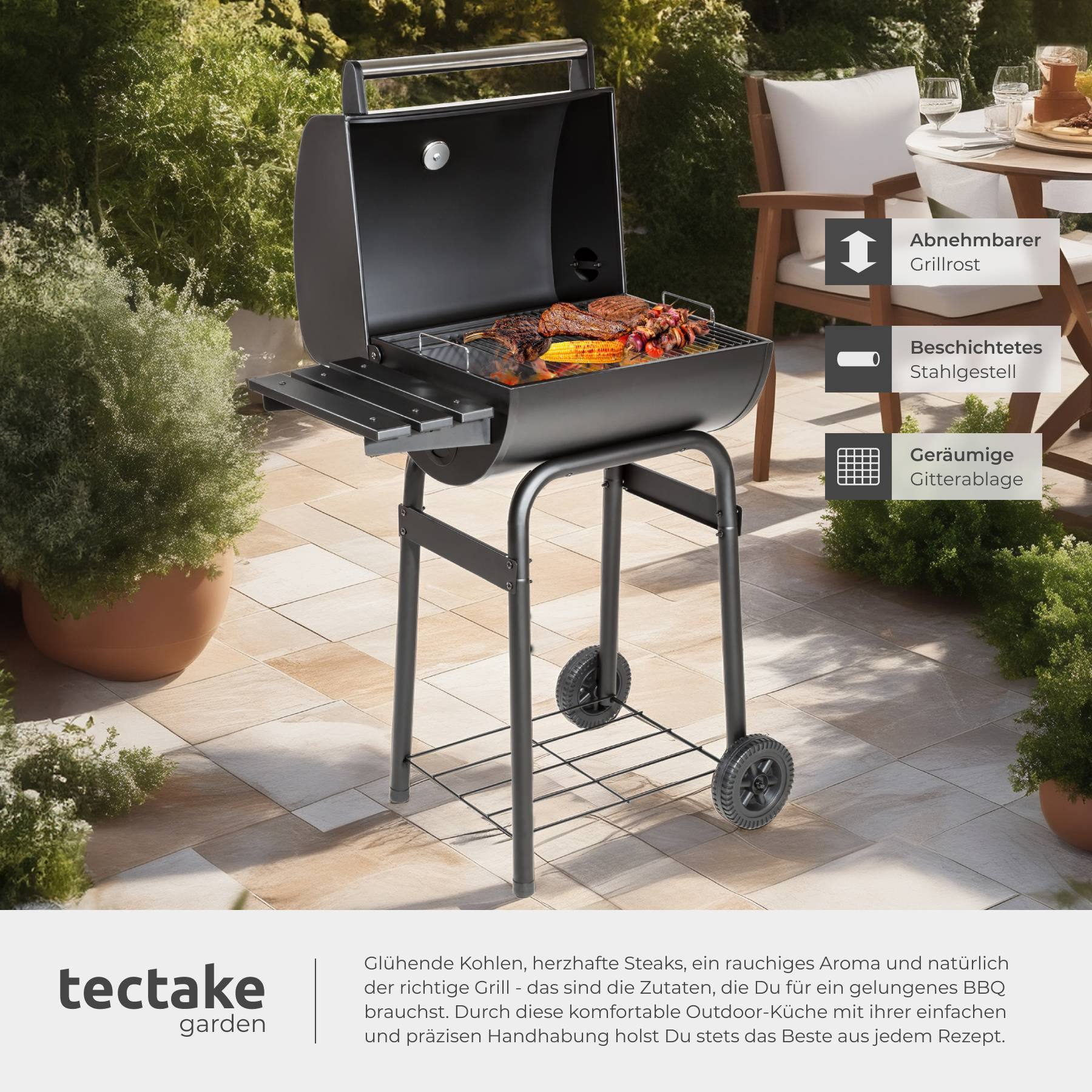 Holzkohlegrill